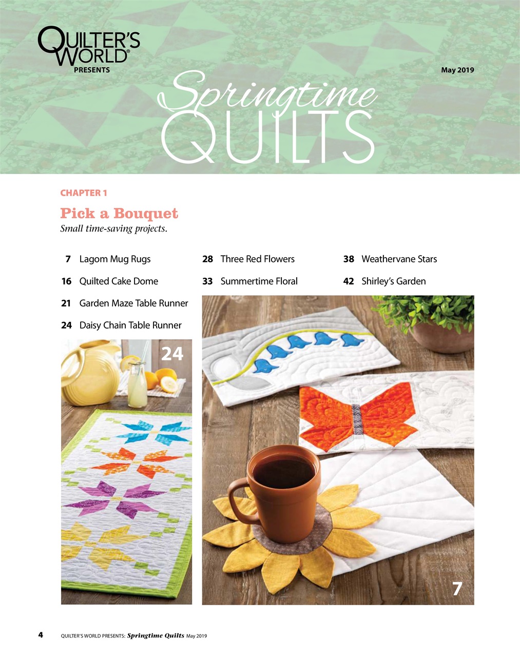 Quilter's World Preview Pages