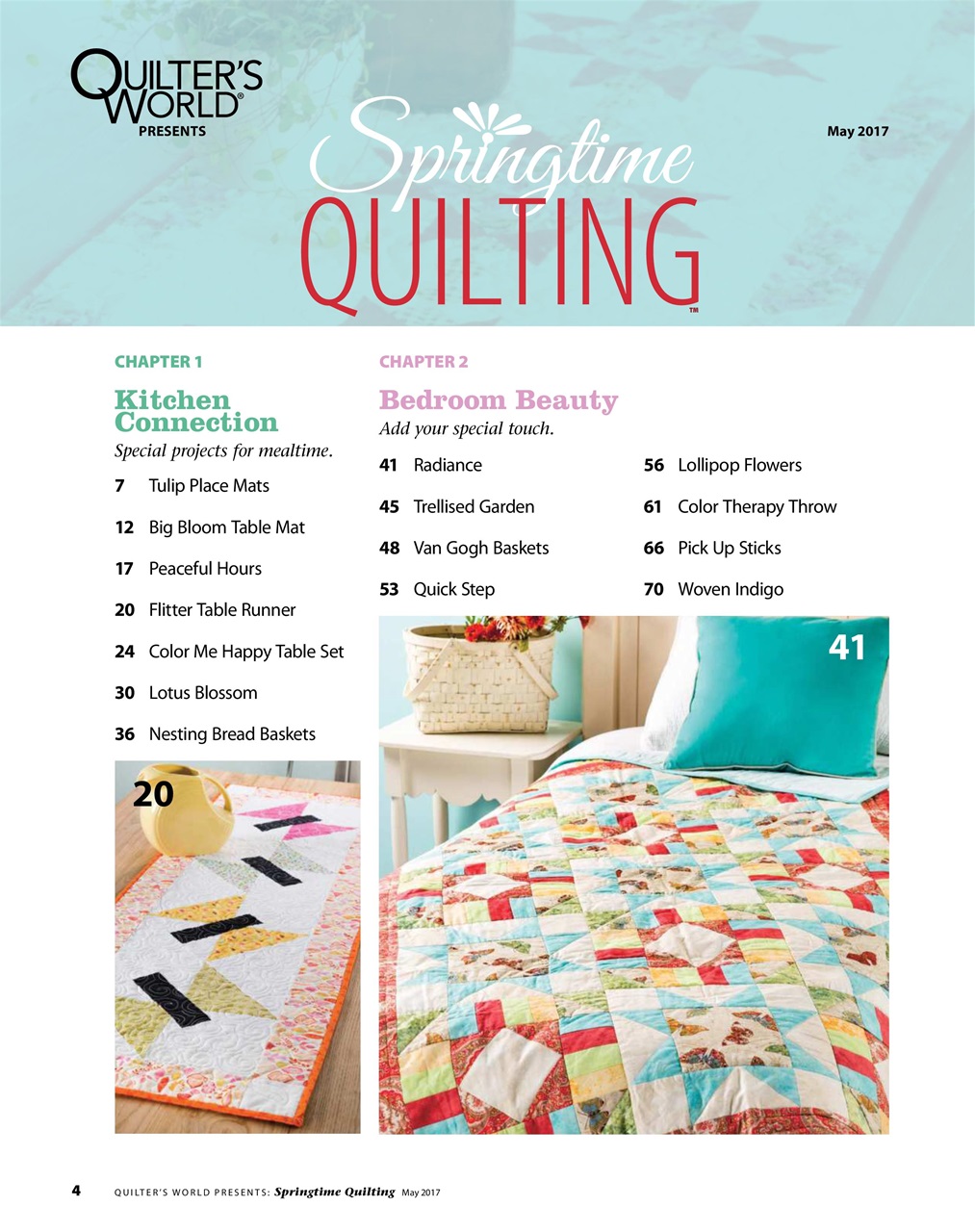 Quilter's World Preview Pages