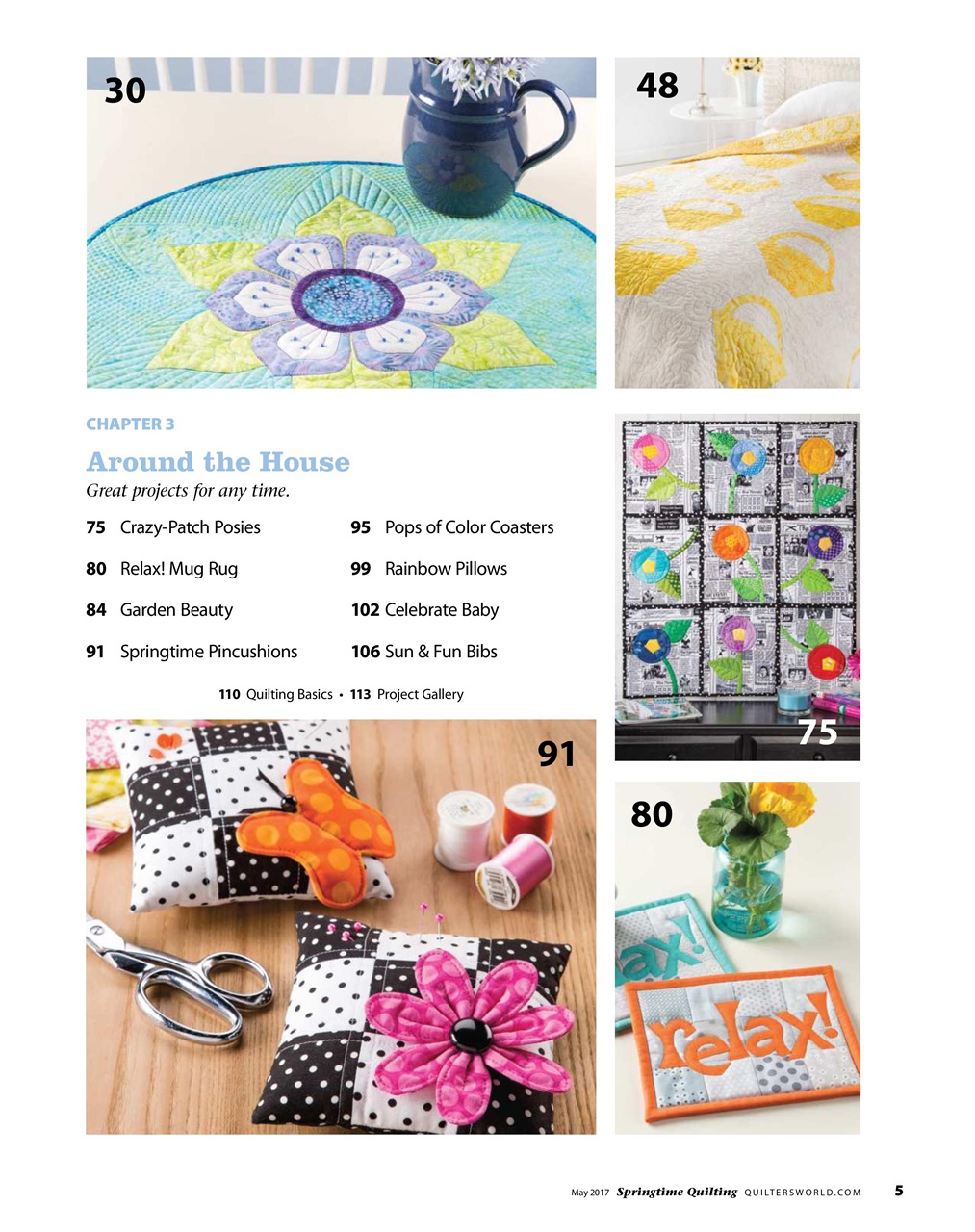 Quilter's World Preview Pages