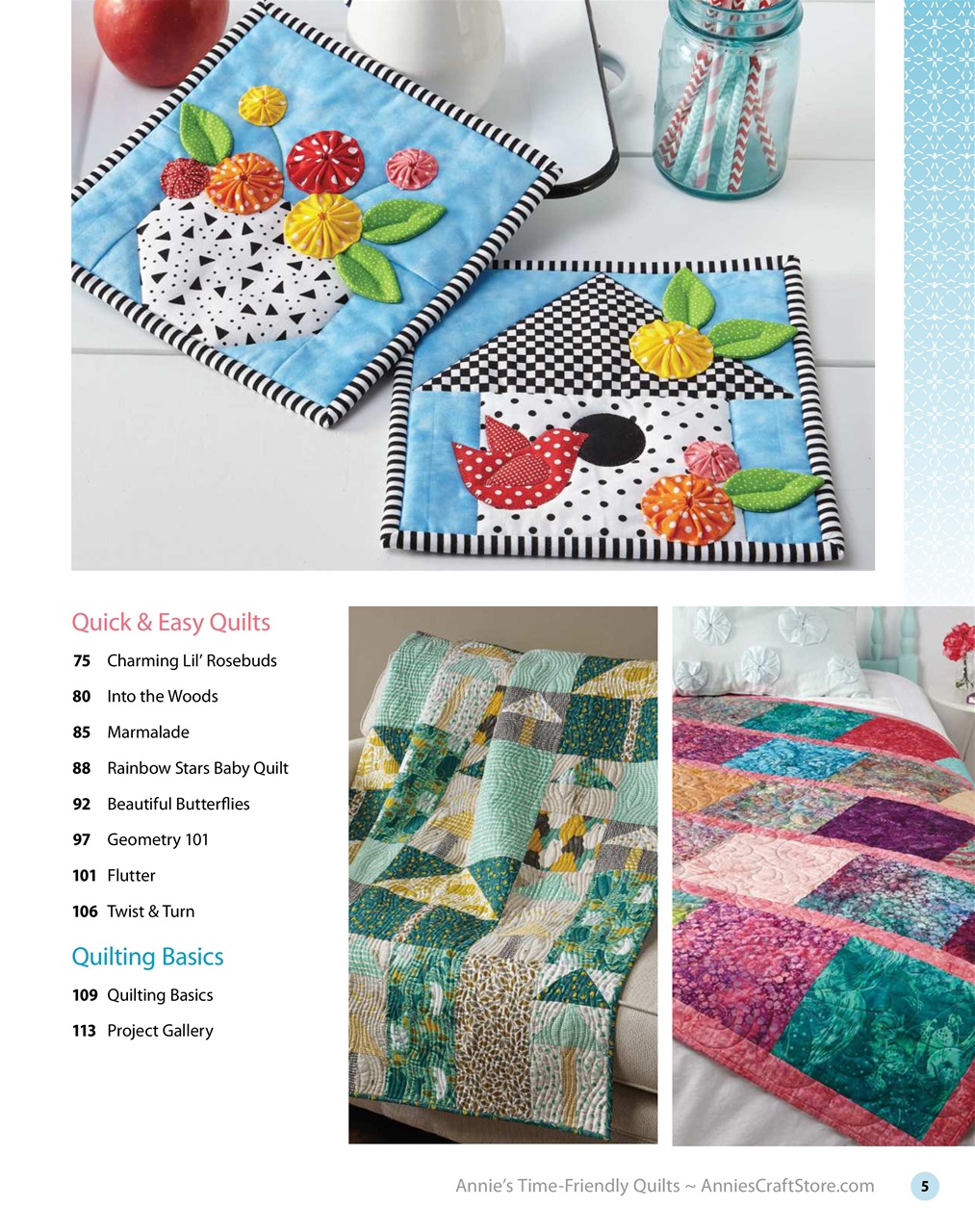 Quilter's World Preview Pages
