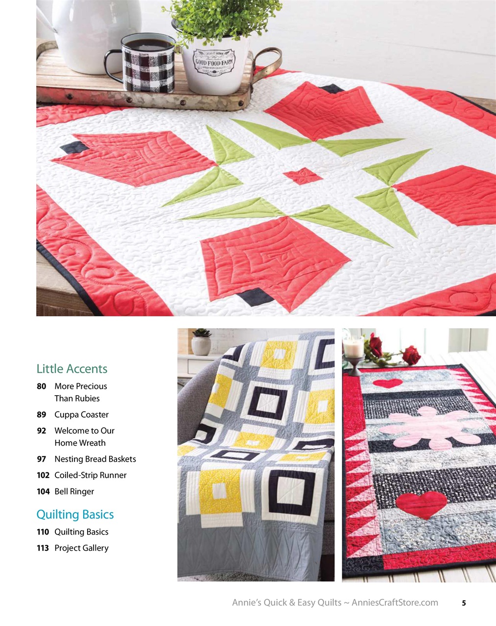 Quilter's World Preview Pages