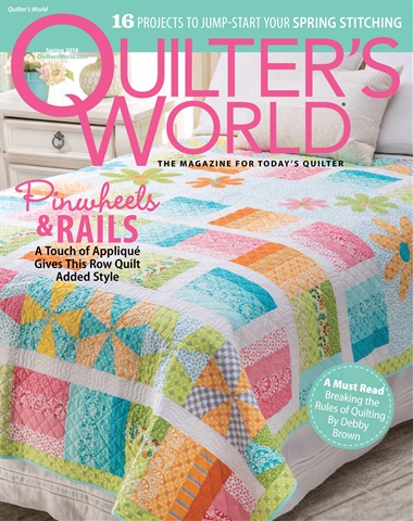 Quilter's World issue Spring 2018