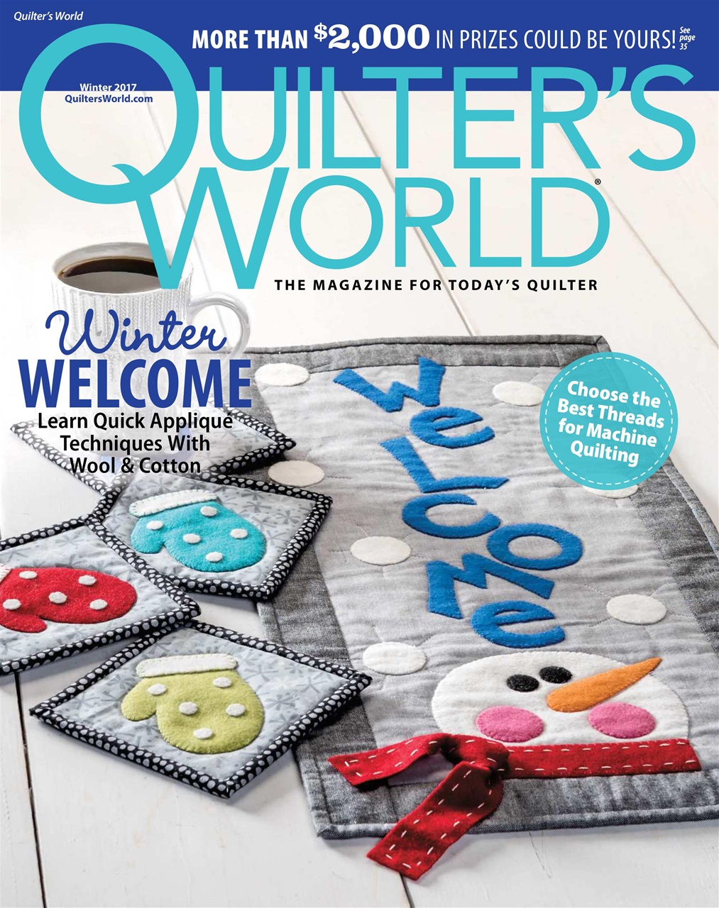 Quilter's World Preview Pages