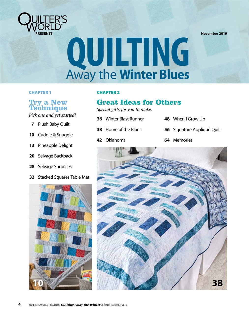 Quilter's World Preview Pages