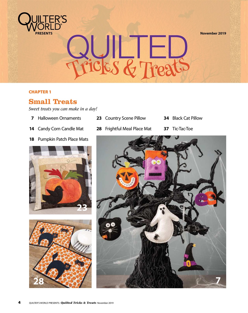Quilter's World Preview Pages