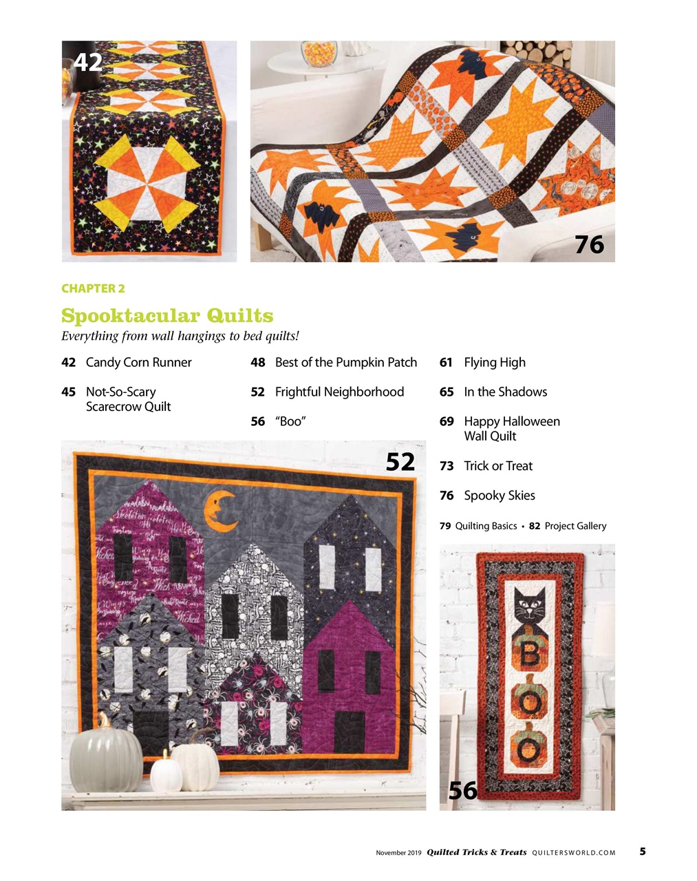 Quilter's World Preview Pages