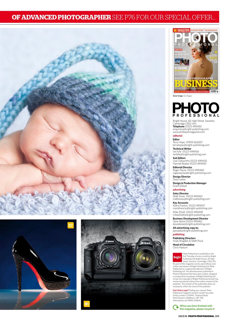 Professional Photo Preview Pages