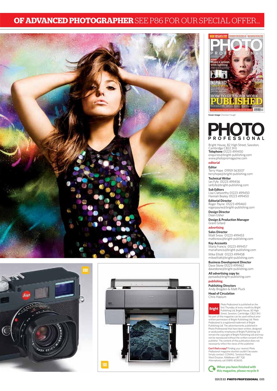 Professional Photo Preview Pages