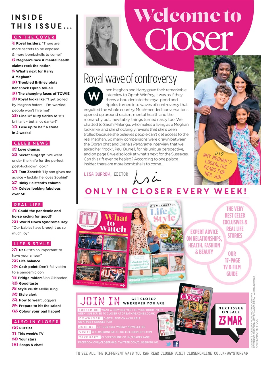 Closer Preview Pages