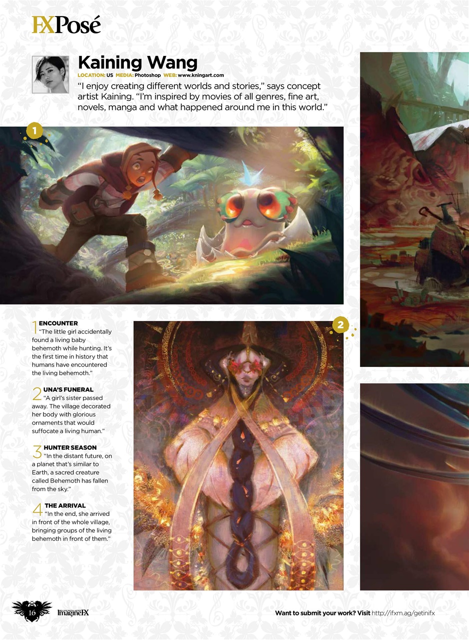 ImagineFX Preview Pages