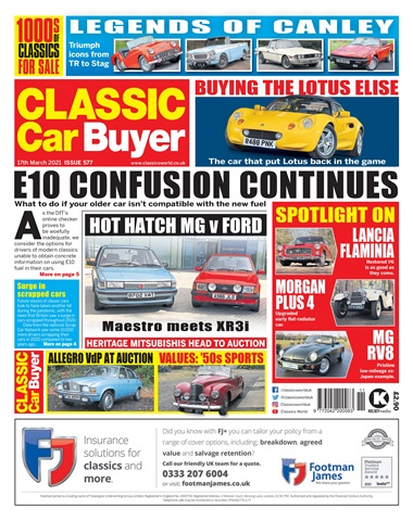 Classic Car Buyer issue  March 17 2021
