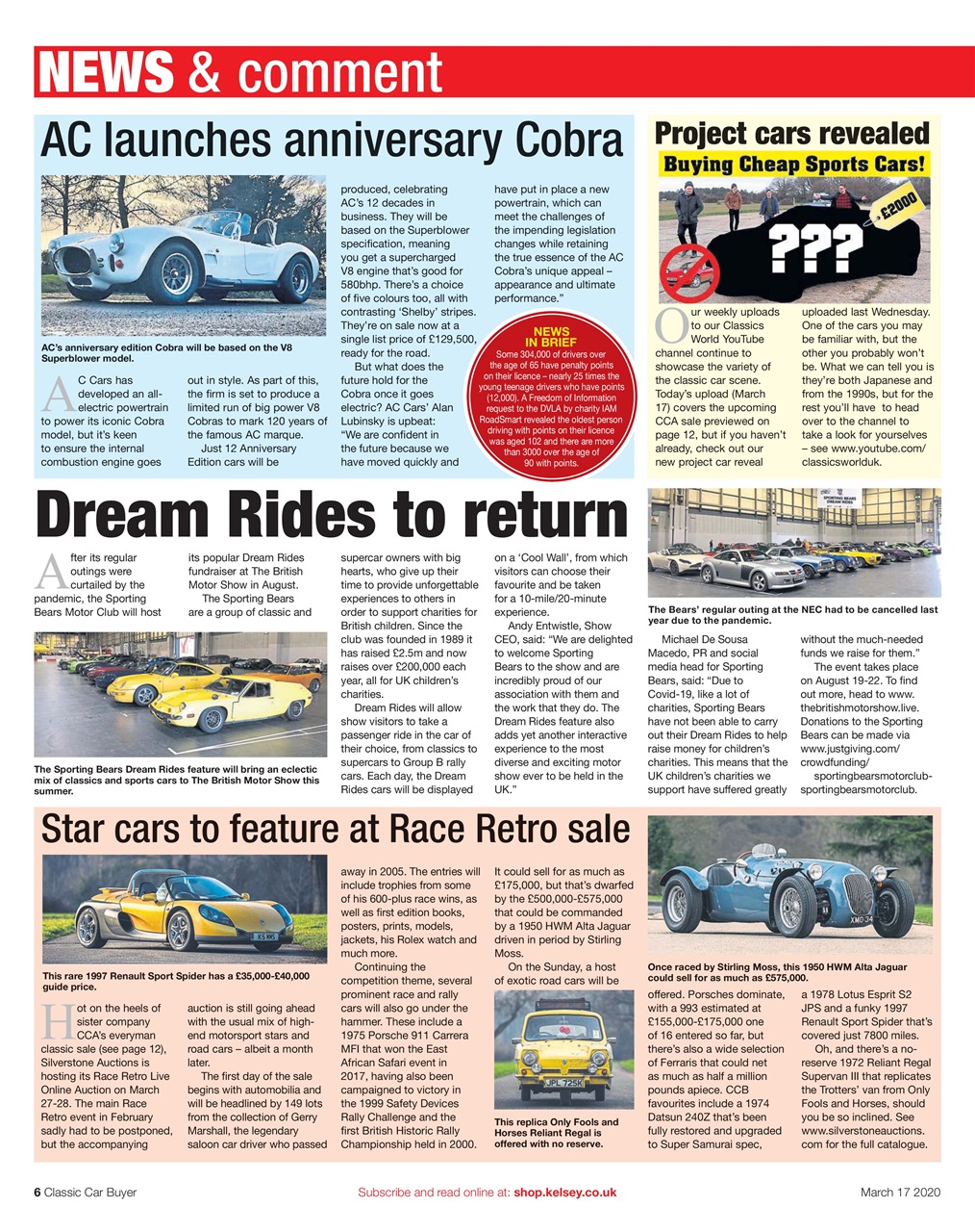 Classic Car Buyer Preview Pages