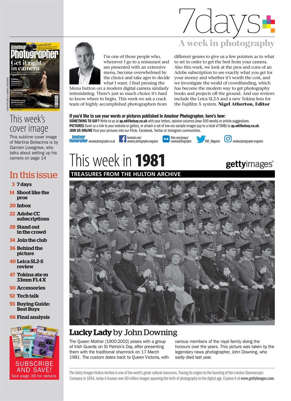 Amateur Photographer Preview Pages