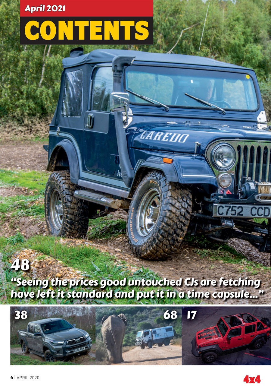 Overlander 4X4 Preview Pages