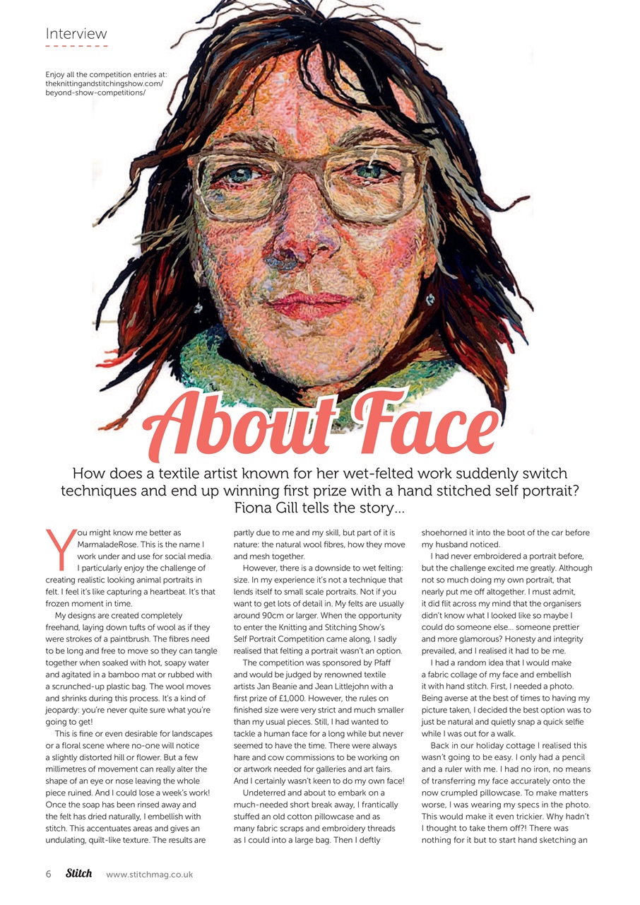 Stitch magazine Preview Pages