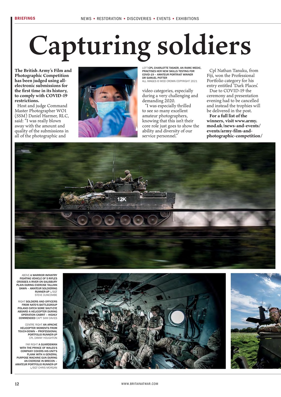 Britain at War Magazine Preview Pages