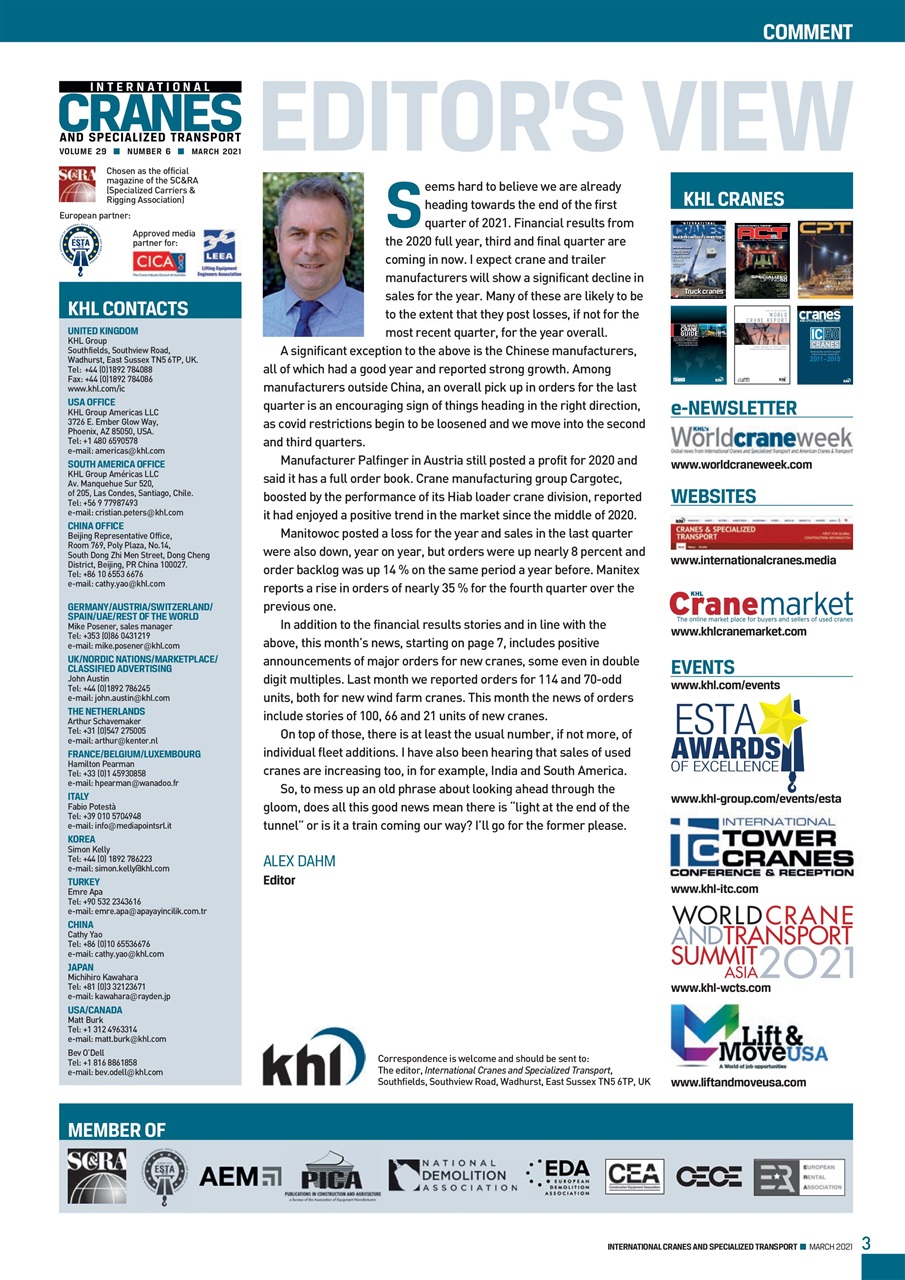 Int. Cranes and Specialized Transp Preview Pages