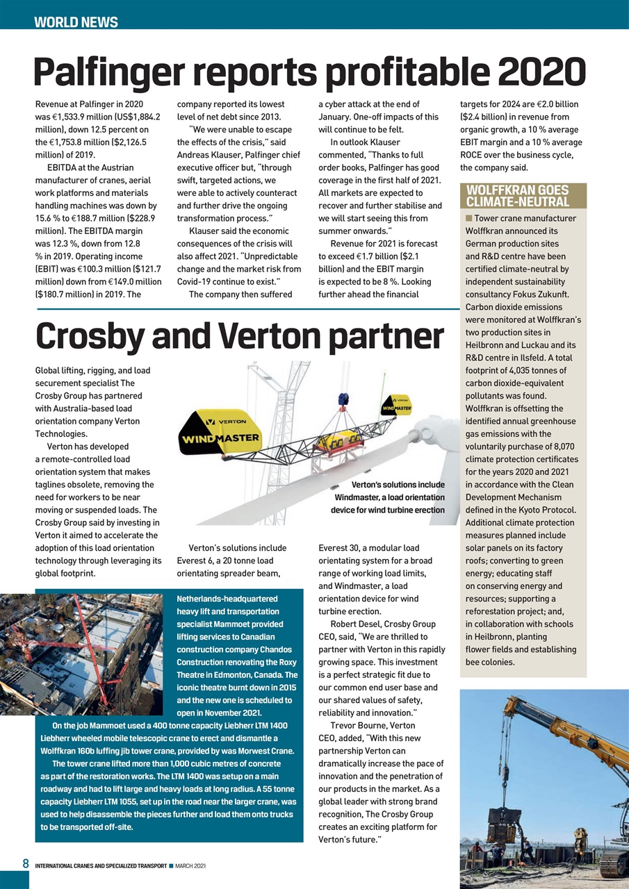 Int. Cranes and Specialized Transp Preview Pages