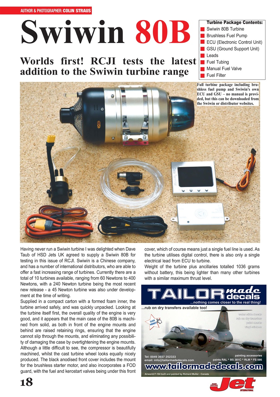 RC Jet International Preview Pages