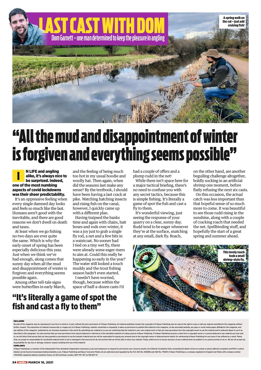 Angling Times Preview Pages