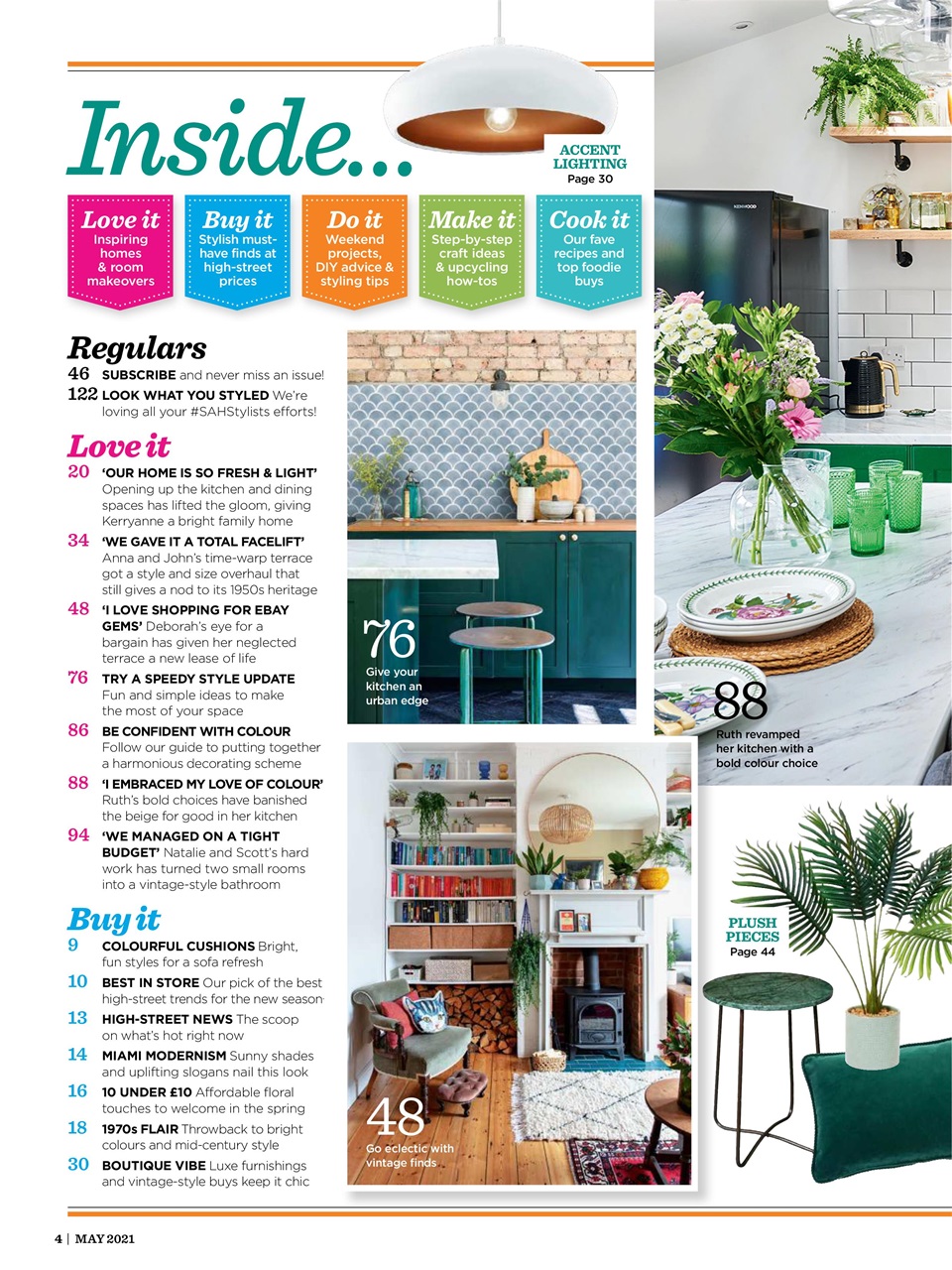 Style at Home Preview Pages