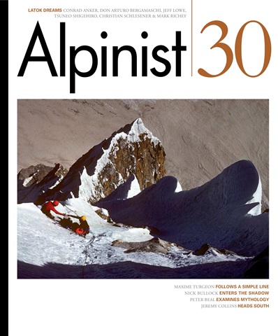 Alpinist issue Issue 30 | Spring 2010