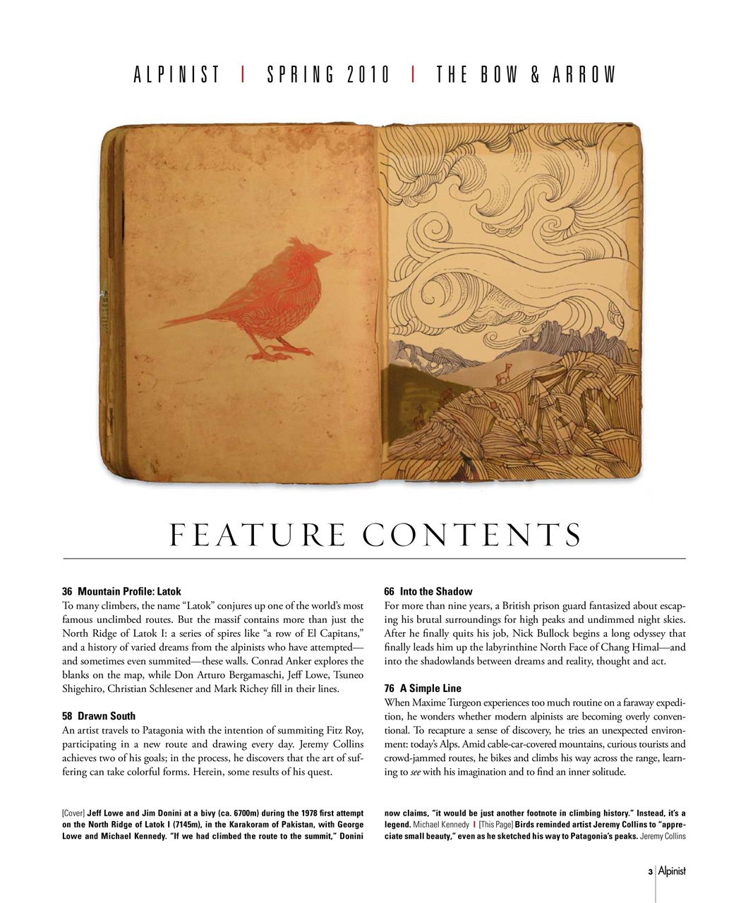 Alpinist Preview Pages