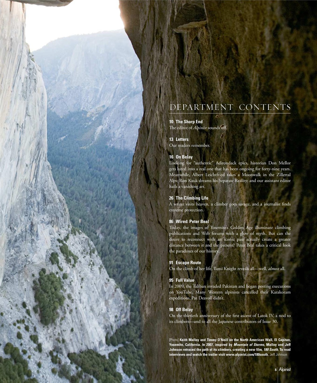 Alpinist Preview Pages