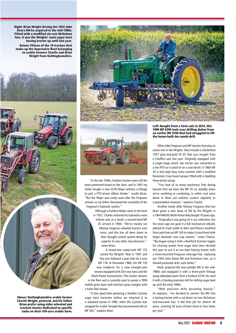 Classic Tractor Preview Pages