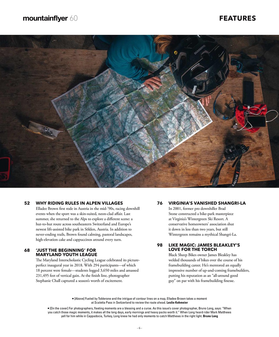 Mountain Flyer Preview Pages