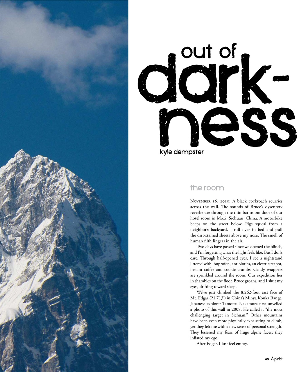 Alpinist Preview Pages