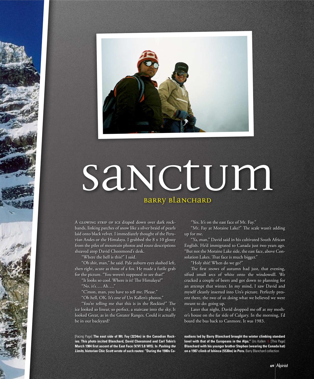 Alpinist Preview Pages