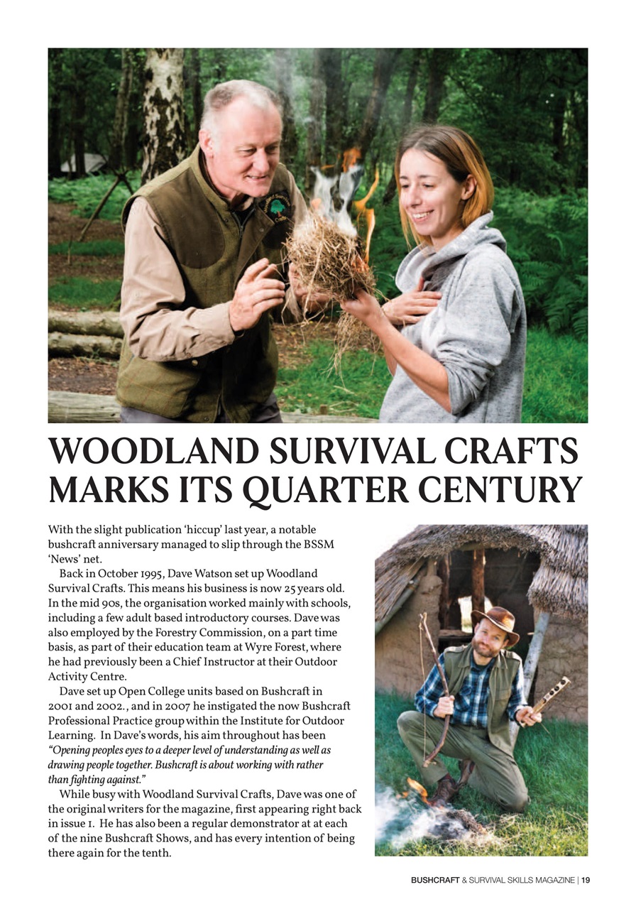 Bushcraft & Survival Skills Magazine Preview Pages