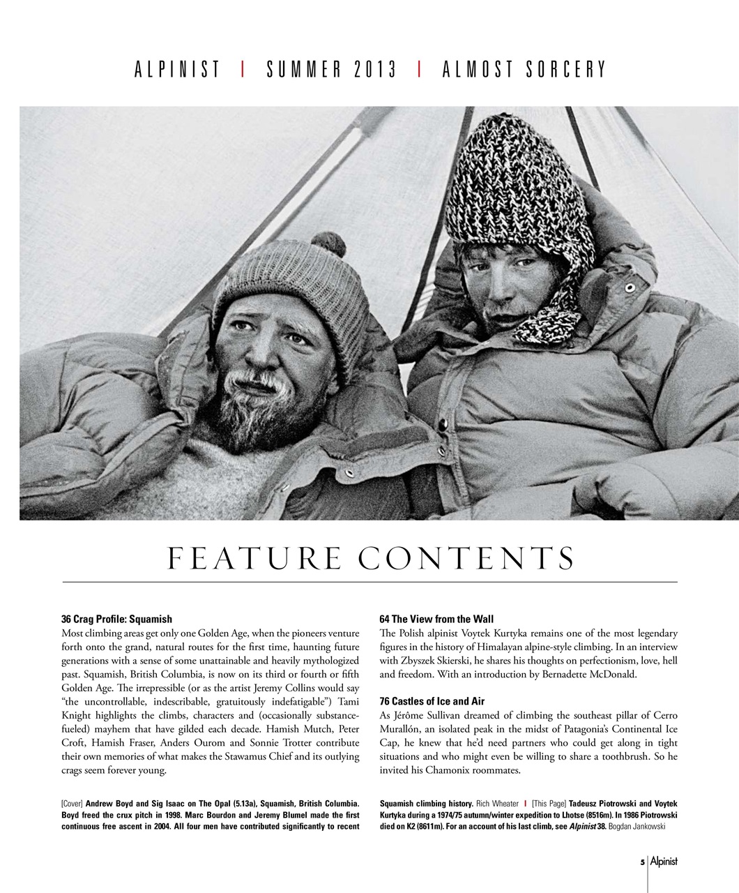 Alpinist Preview Pages