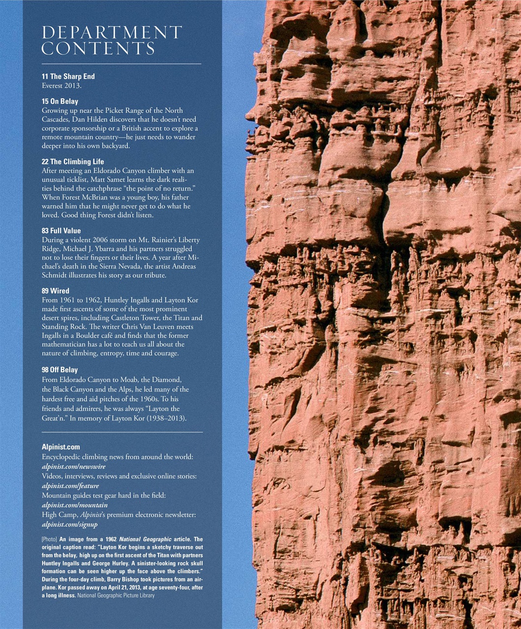 Alpinist Preview Pages