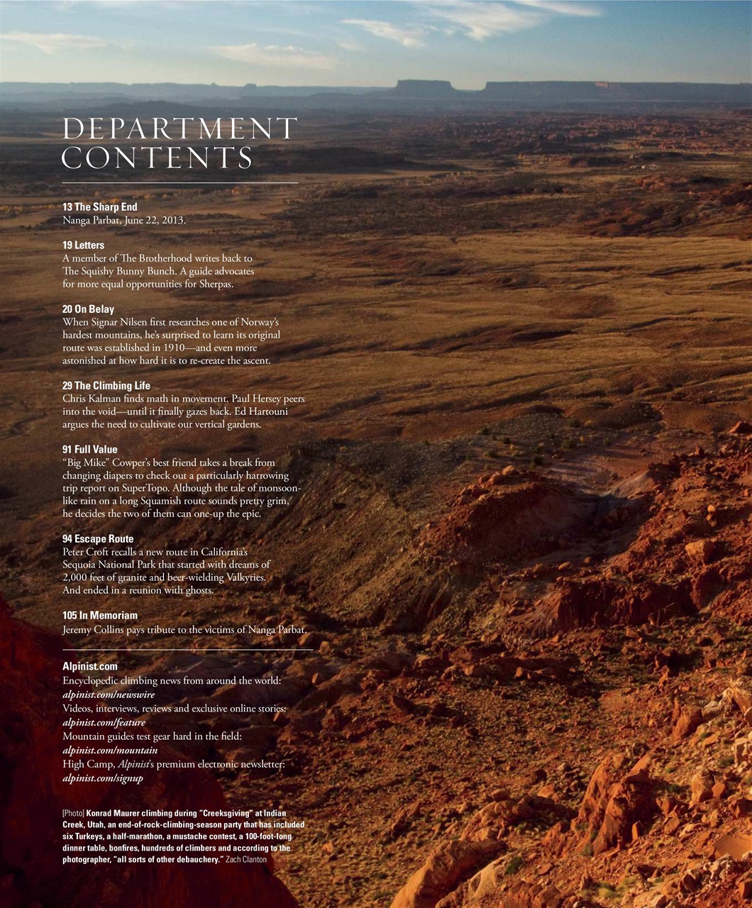 Alpinist Preview Pages