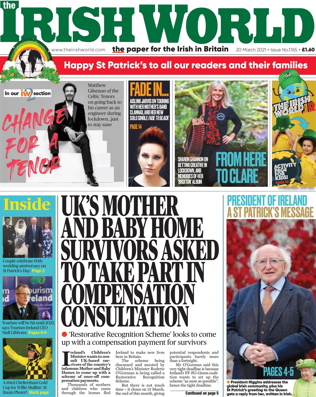 Irish World Preview Pages