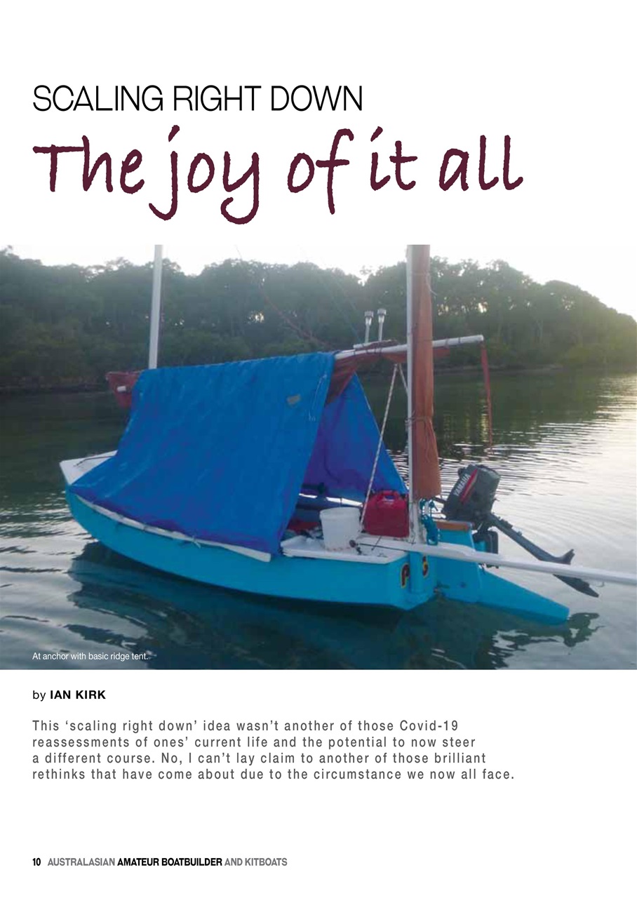 Australian Amateur Boat Builder Preview Pages