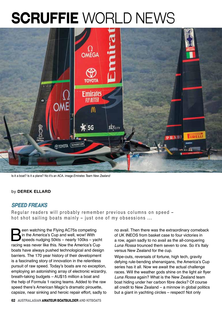 Australian Amateur Boat Builder Preview Pages