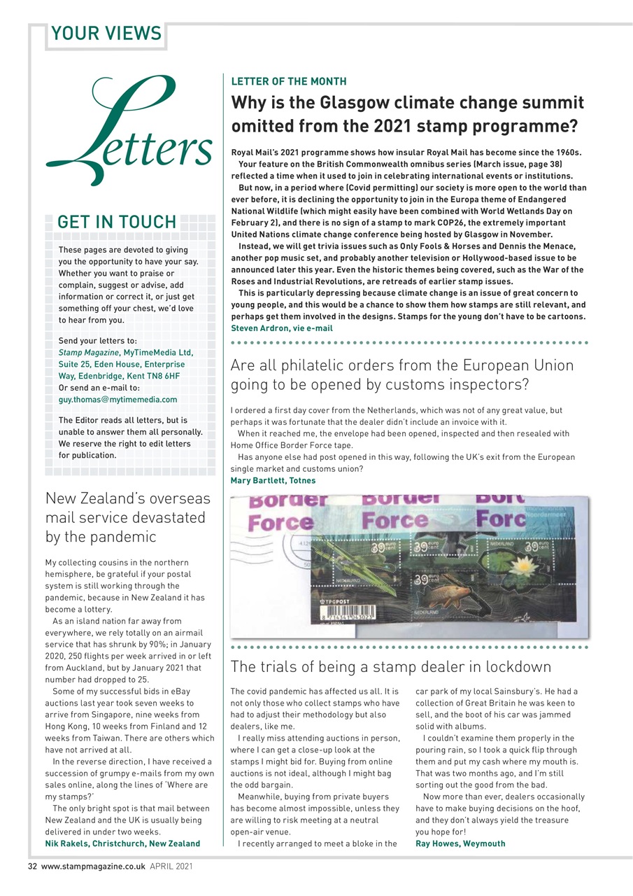 Stamp Magazine Preview Pages