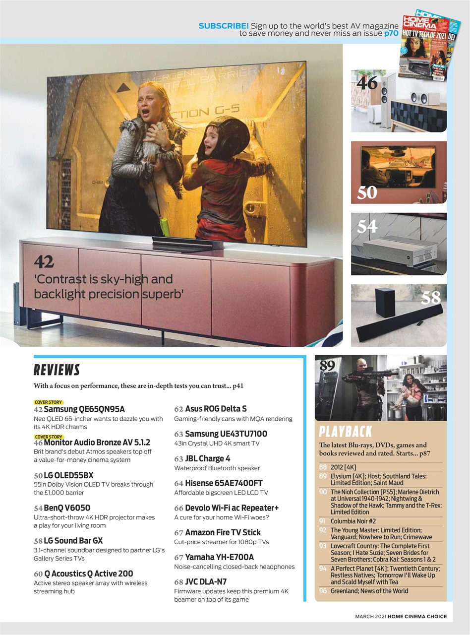Home Cinema Choice Preview Pages