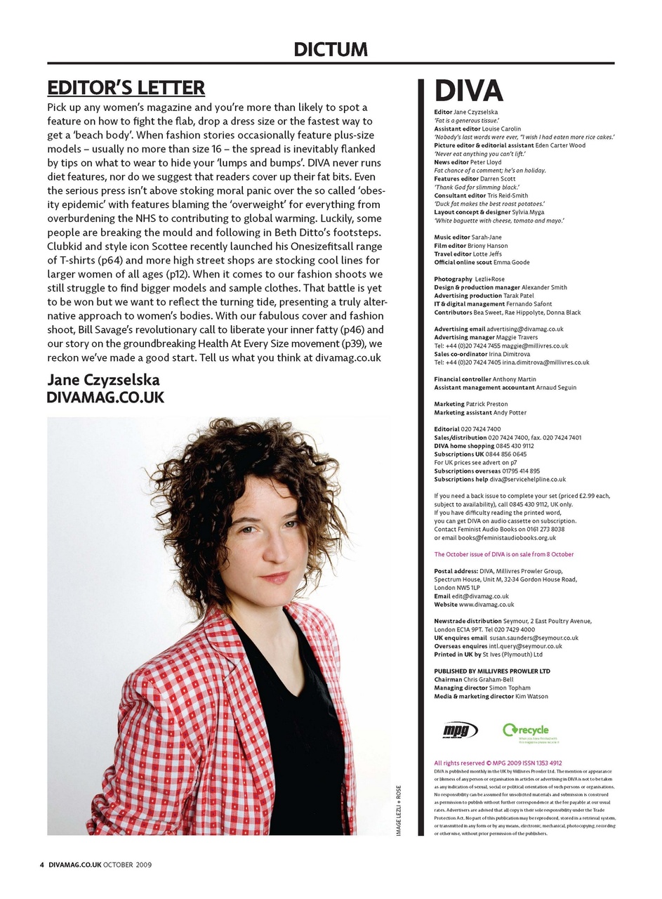 DIVA Magazine Preview Pages