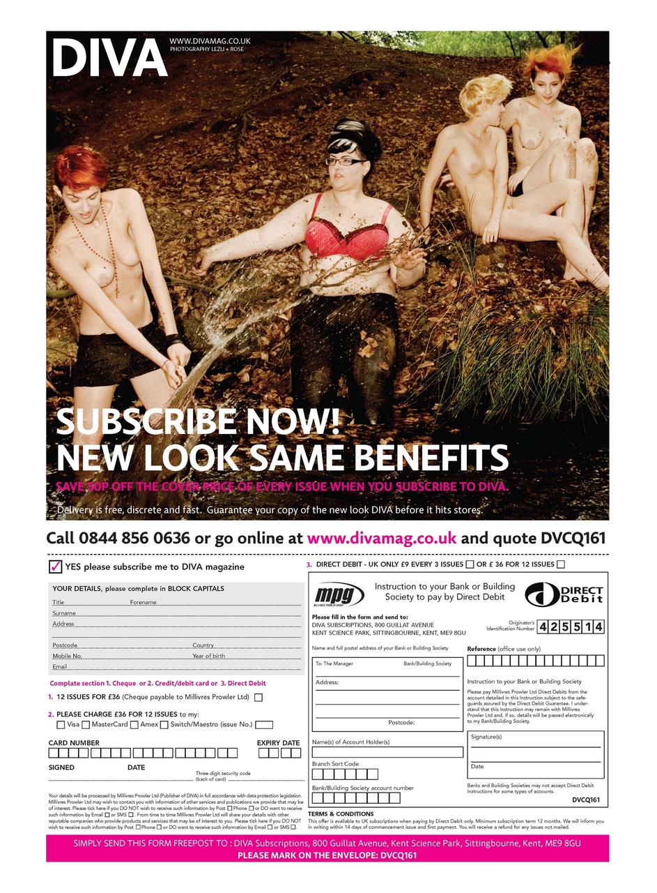 DIVA Magazine Preview Pages