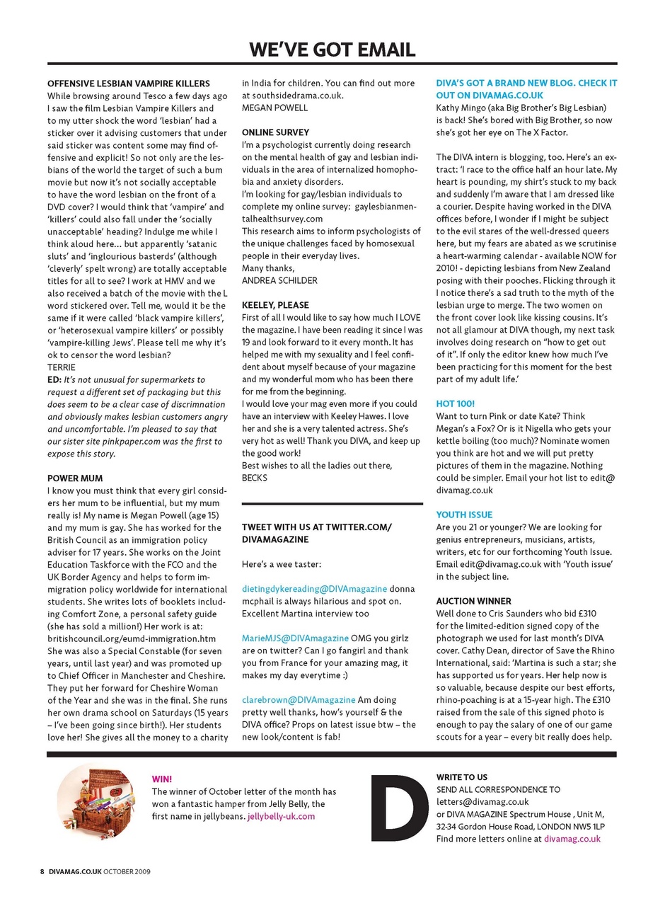 DIVA Magazine Preview Pages