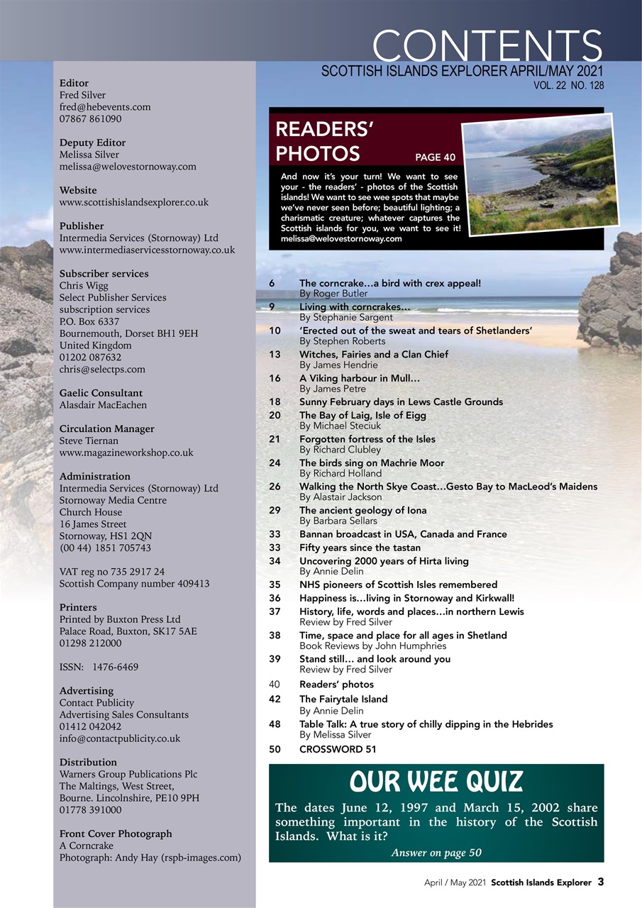 Scottish Islands Explorer Preview Pages