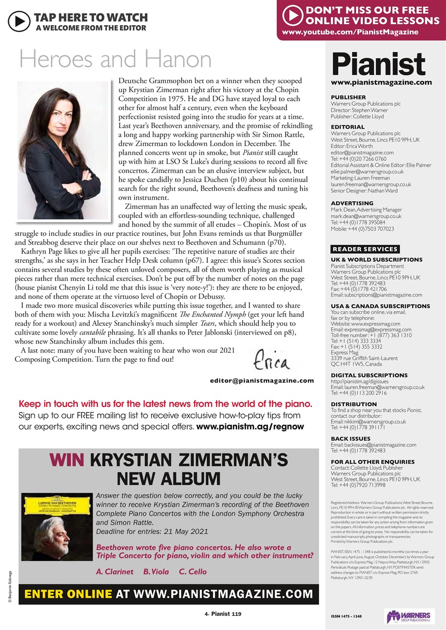 Pianist Preview Pages