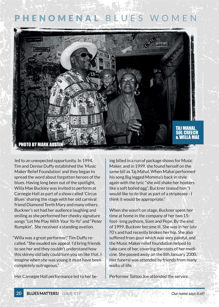 Blues Matters! Preview Pages