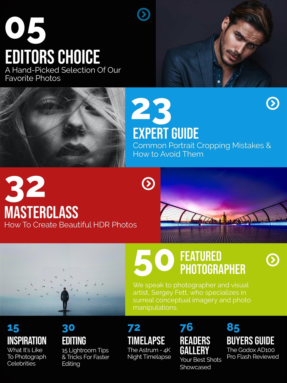Photography Masterclass Magazine Preview Pages