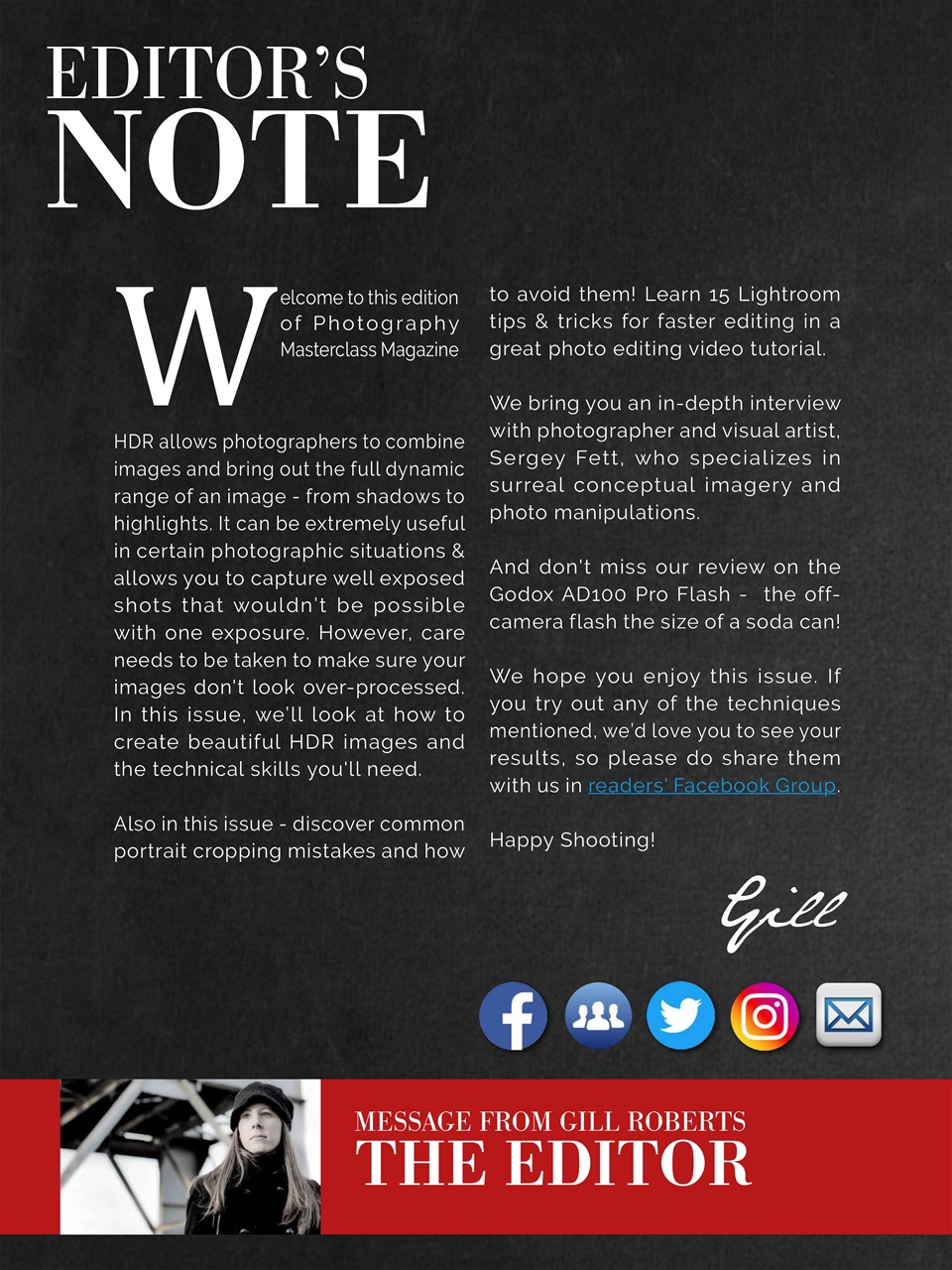 Photography Masterclass Magazine Preview Pages