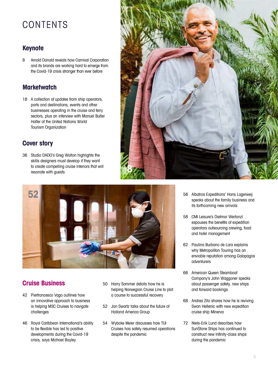 Cruise & Ferry Preview Pages